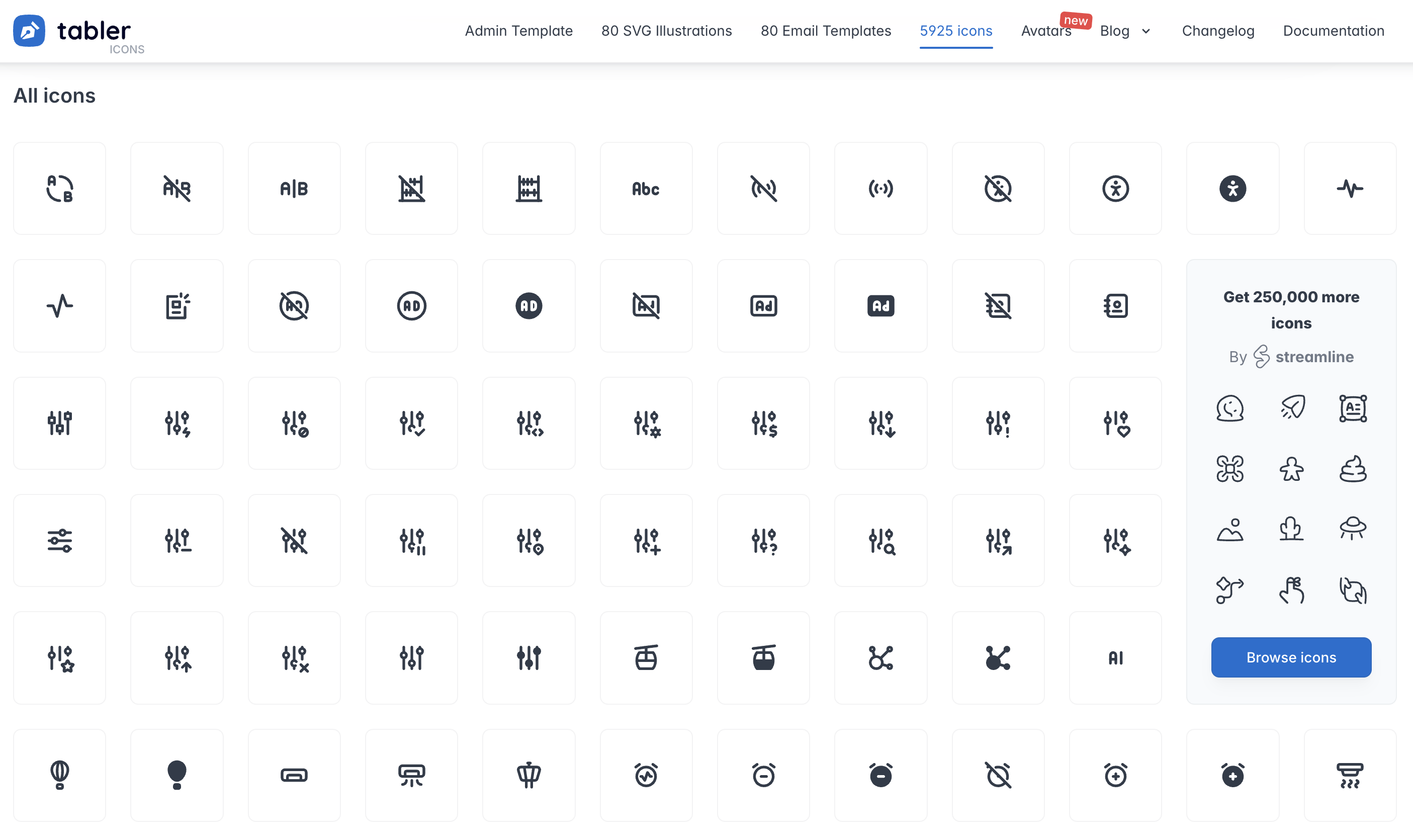 Tabler Icons in Vue component