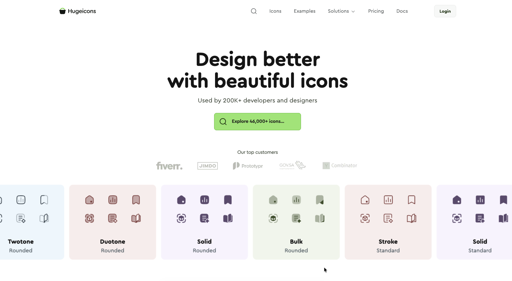 Hugeicons best icon font library